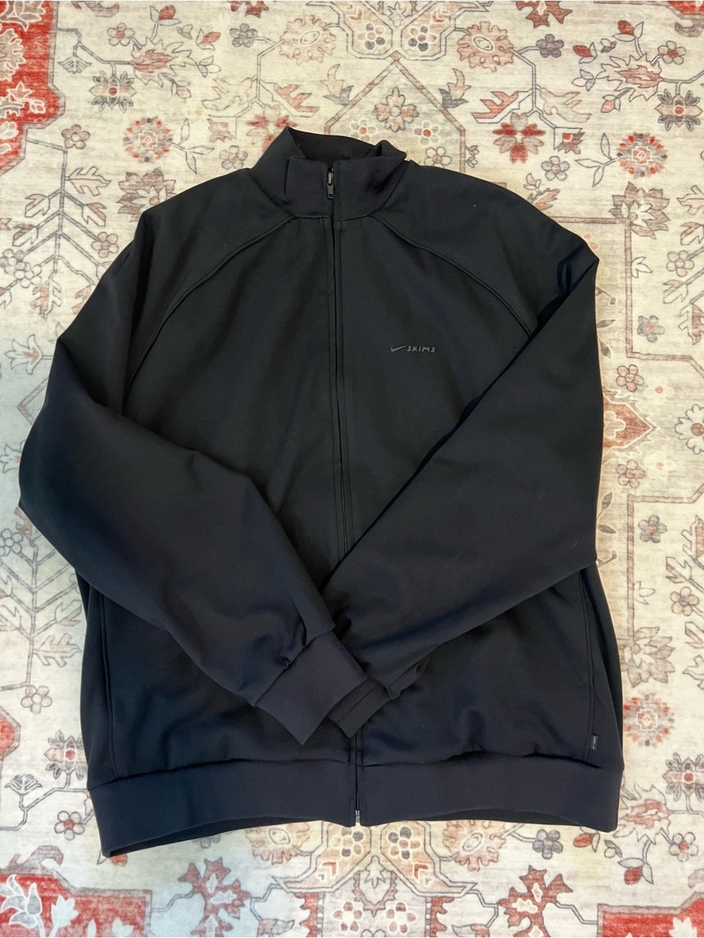Nike SKIMS Black Full-Zip Track Jacket NWOT